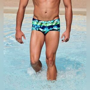 Funky trunks square swim brief